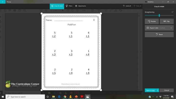 Making A Pdf Fillable In Google Classroom The Curriculum Corner