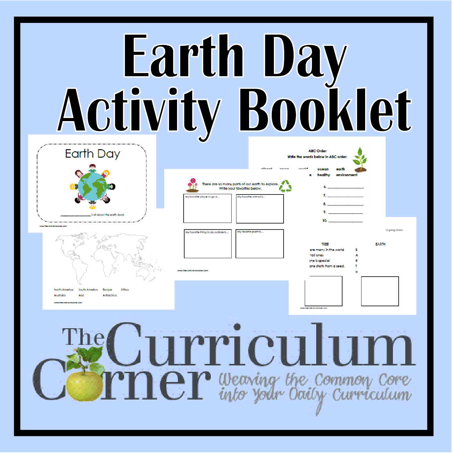 Earth Day Activity Booklet
