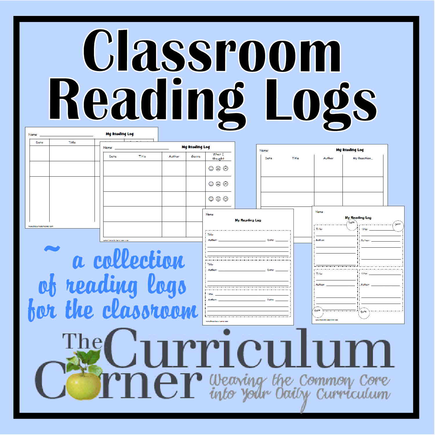 classroom-reading-logs-the-curriculum-corner-123