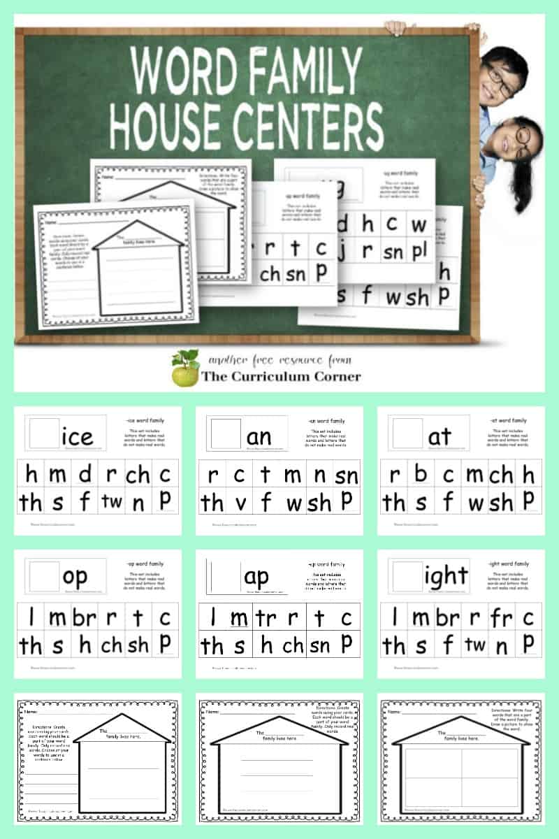 word family activity