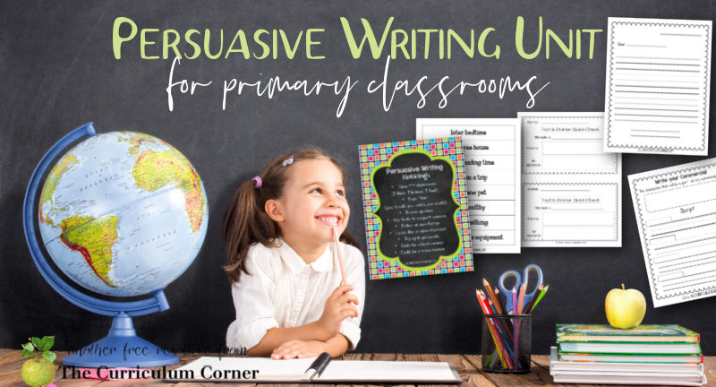 Persuasive Writing Unit | World's Greatest Invention | Distance Learning