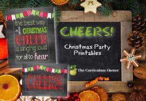 Free Christmas Party Printables