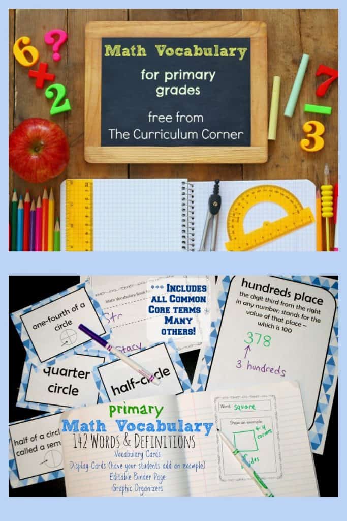 math-vocabulary-resources-new-pinterest-the-curriculum-corner-123