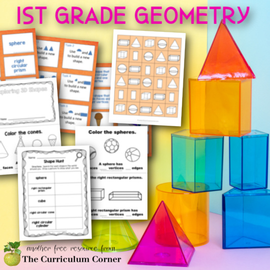 Geometry Archives - The Curriculum Corner 123