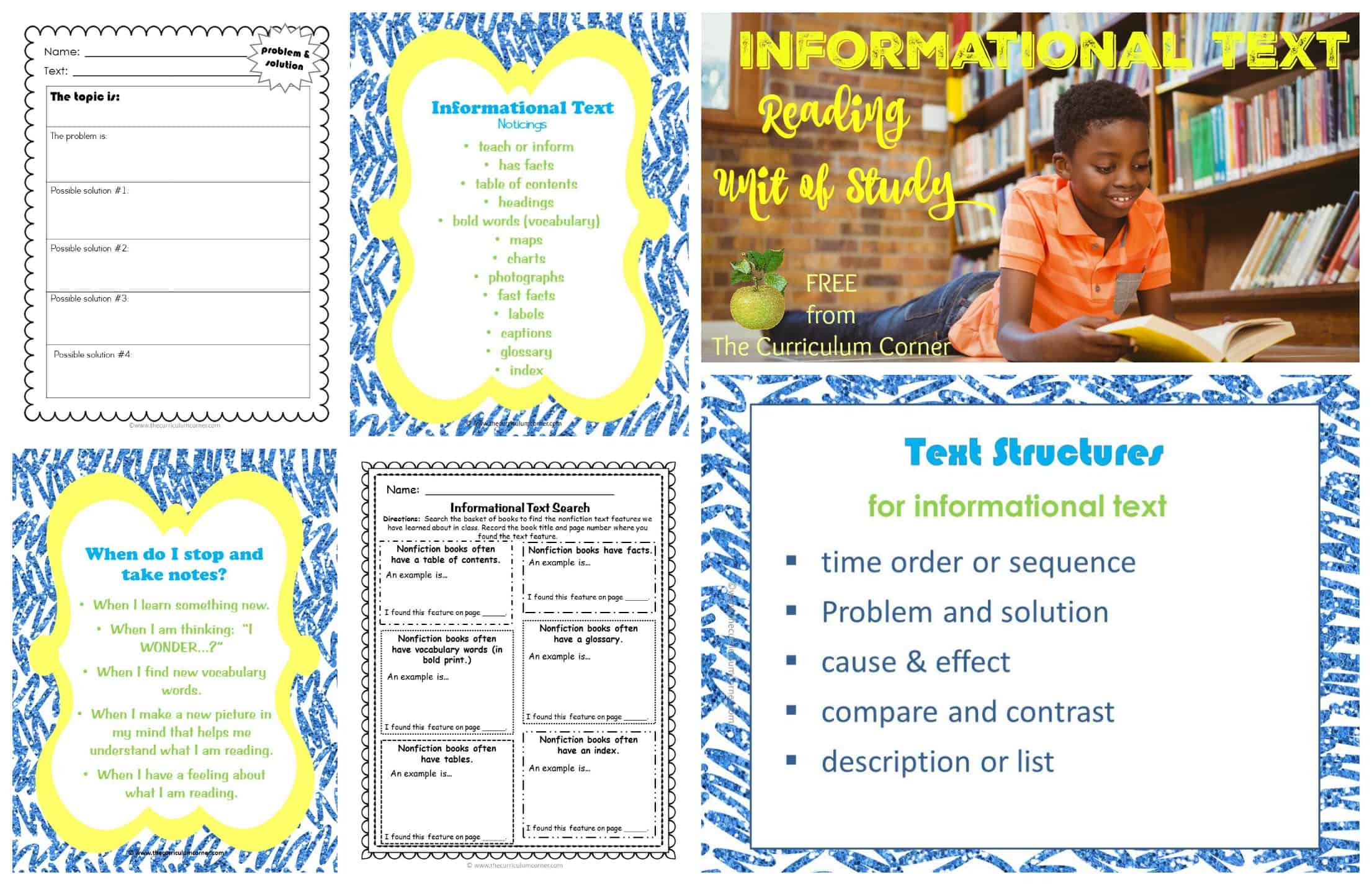 informational-text-reading-unit-of-study-free-from-the-curriculum