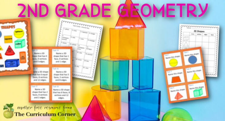 2nd grade geometry fb - The Curriculum Corner 123