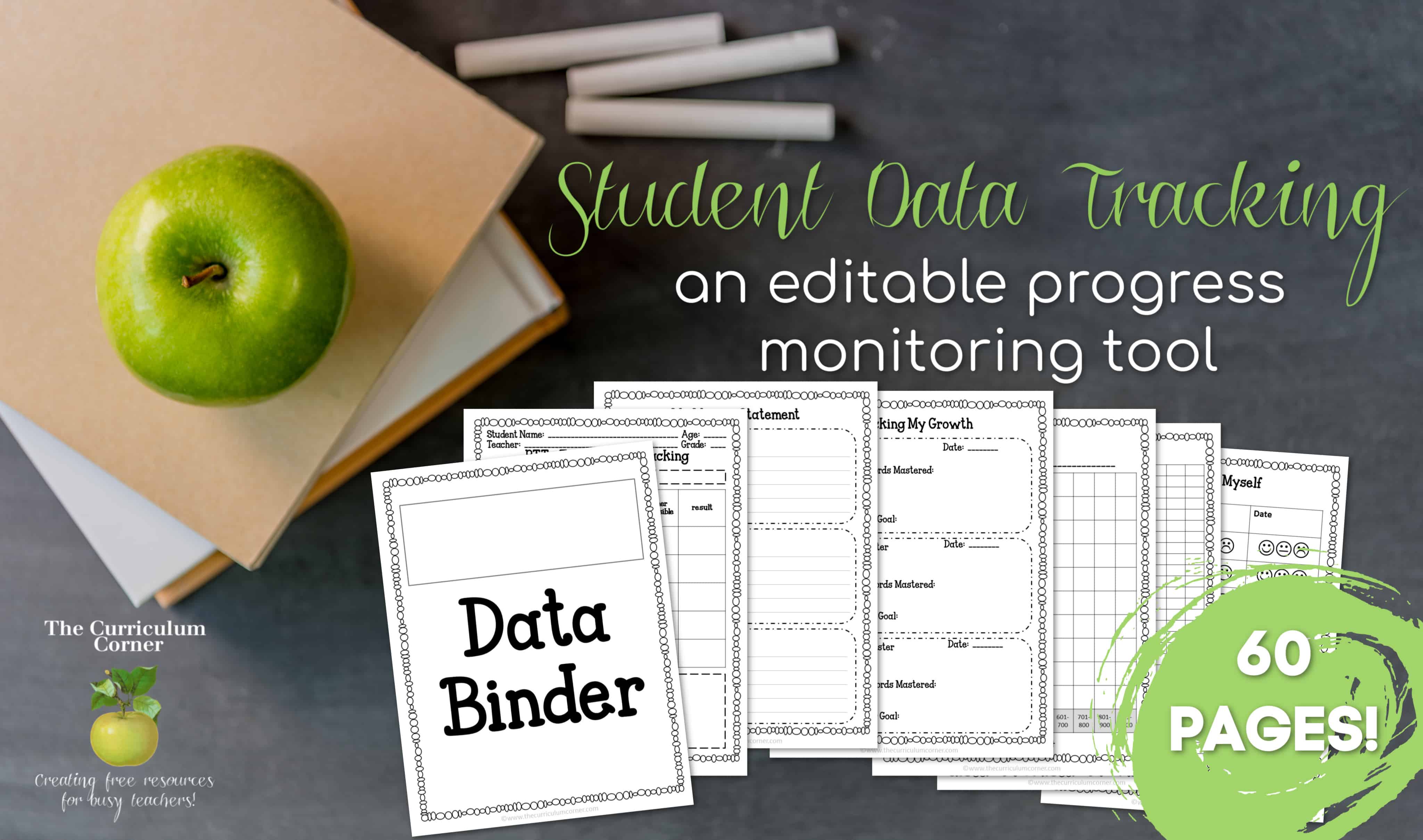 student data tracking new 2 - The Curriculum Corner 123