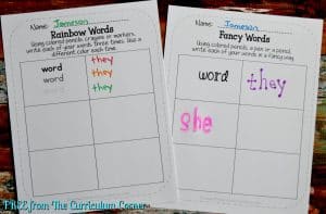 create a word with homework