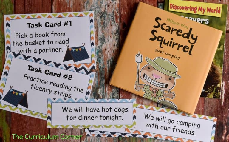 Camping Literacy Pack - The Curriculum Corner 123