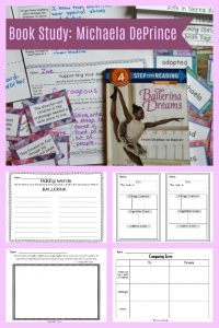 FREE Book Study Ballerina Dreams about Michaela DePrince from The Curriculum Corner 6