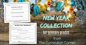 This set of New Year Classroom Ideas for primary grades is designed to give your classroom a new start in the New Year.