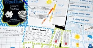 FREE Weather Centers from The Curriculum Corner