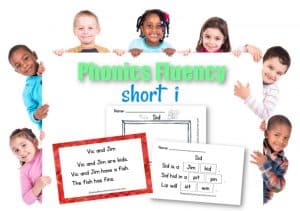 This free set of short i fluency passages can be used for your students focusing on vowel sounds during reading instruction.