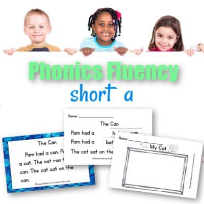 short vowel fluency main feature - The Curriculum Corner 123