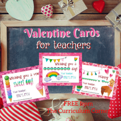 Valentine's Day Round-Up - The Curriculum Corner 123