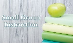 Small Group Instruction from The Curriculum Corner