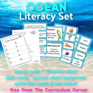 Ocean Themed Collection - The Curriculum Corner 123