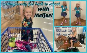 back to school with Meijer