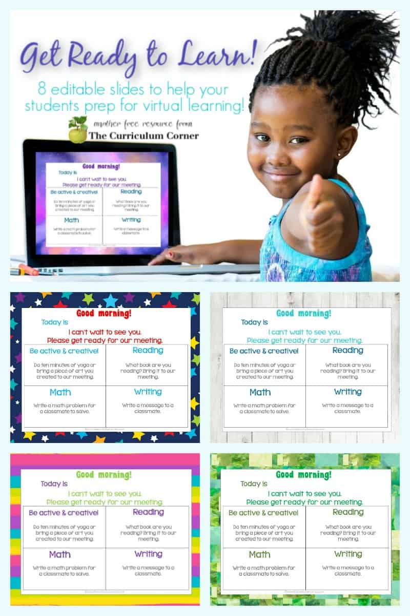 Get Ready To Learn Pinterest The Curriculum Corner 123