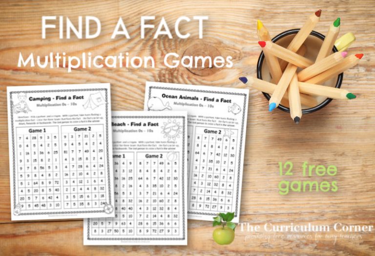 find-a-fact-multiplication-games-the-curriculum-corner-123