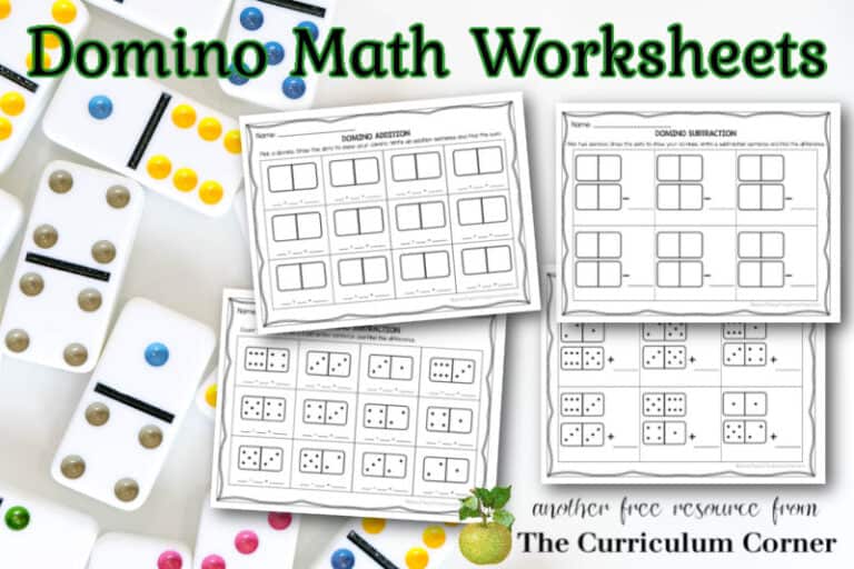 domino-math-worksheets-the-curriculum-corner-123