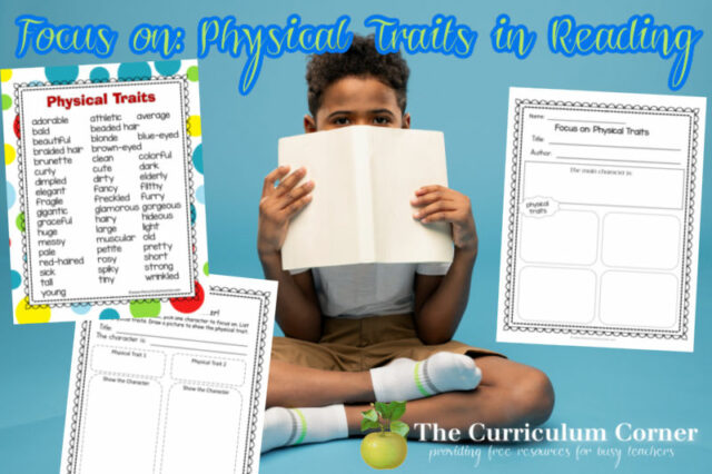 Physical Traits The Curriculum Corner 123