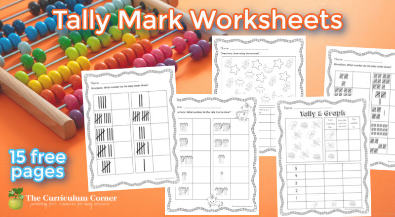 Tally Marks Free Printable Worksheets Worksheetfun Free Printable