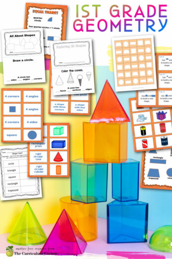 1st Grade Geometry - The Curriculum Corner 123