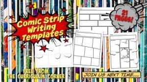 comic strip writing templates