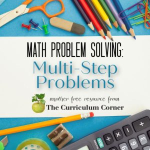 multi step feature - The Curriculum Corner 4-5-6