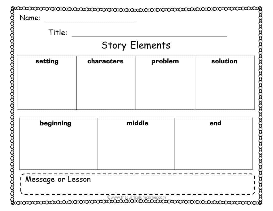 40 Literature Graphic Organizers for 4th & 5th grades free from The ...
