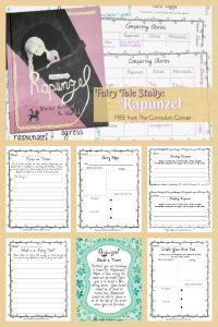 FREE Rapunzel Fairy Tale Study Collection from The Curriculum Corner