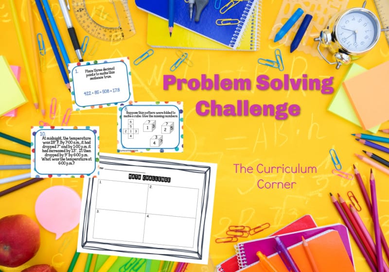 problem solving challenge maths