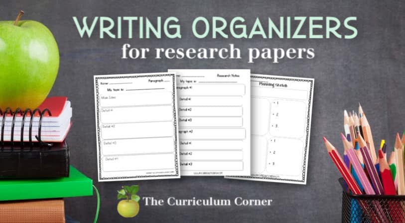 organizers for research papers