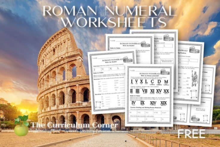 roman-numeral-charts-worksheets-the-curriculum-corner-4-5-6