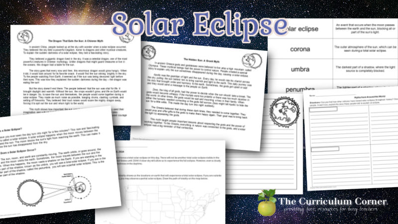 Solar Eclipse - The Curriculum Corner 4-5-6