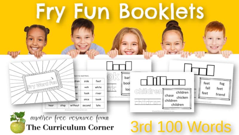 fry-word-fun-booklets-3rd-hundred-the-kinder-corner