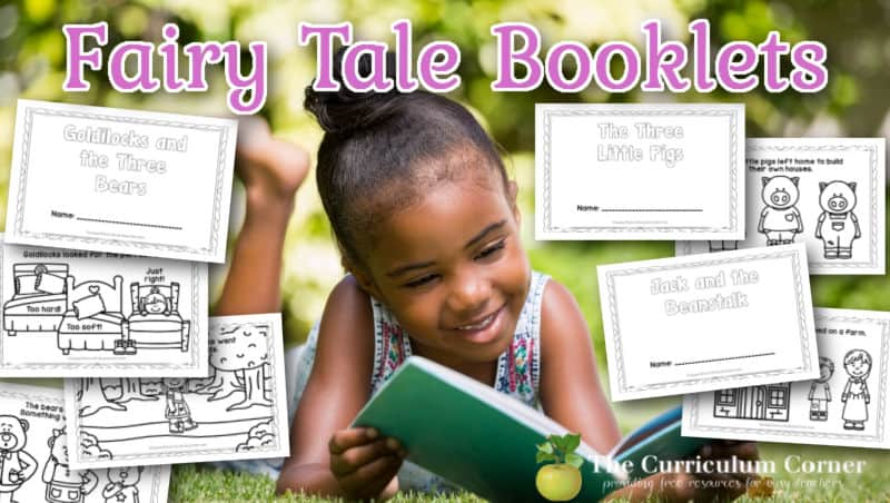 Printable Fairy Tale Booklets - The Kinder Corner