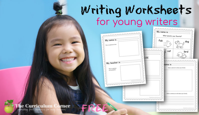 Kindergarten Writing Worksheets - The Kinder Corner