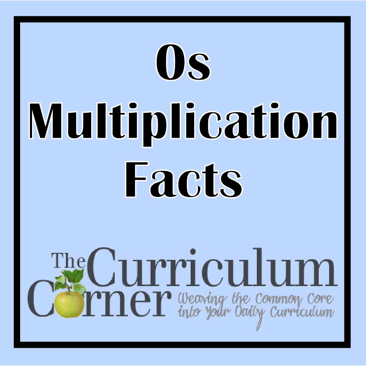 0s Multiplication Facts